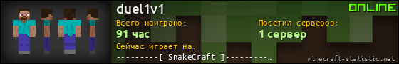 Юзербар 560x90 для duel1v1