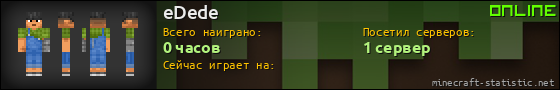 Юзербар 560x90 для eDede