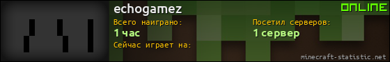 Юзербар 560x90 для echogamez