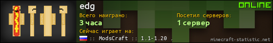 Юзербар 560x90 для edg