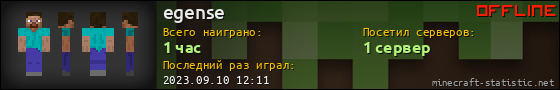Юзербар 560x90 для egense