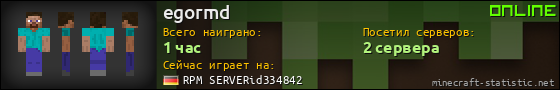Юзербар 560x90 для egormd