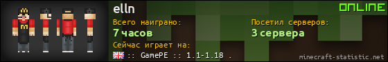 Юзербар 560x90 для elln