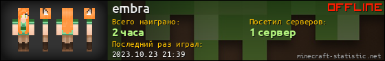 Юзербар 560x90 для embra