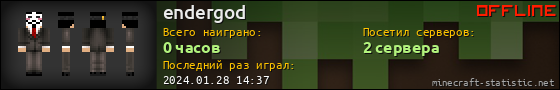Юзербар 560x90 для endergod