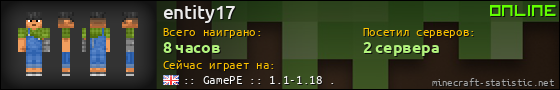 Юзербар 560x90 для entity17