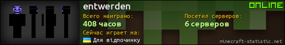 Юзербар 560x90 для entwerden