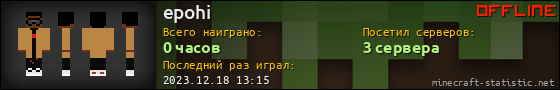 Юзербар 560x90 для epohi