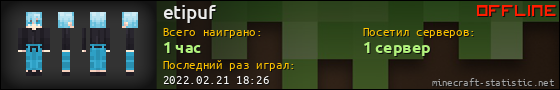 Юзербар 560x90 для etipuf