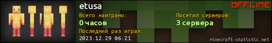 Юзербар 560x90 для etusa