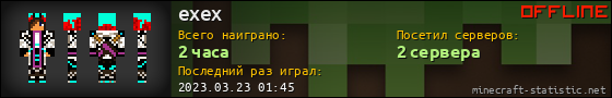 Юзербар 560x90 для exex
