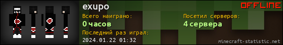 Юзербар 560x90 для exupo