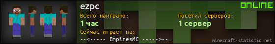 Юзербар 560x90 для ezpc