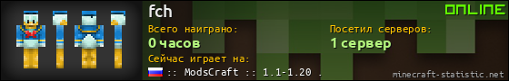 Юзербар 560x90 для fch