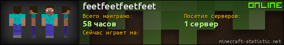 Юзербар 560x90 для feetfeetfeetfeet