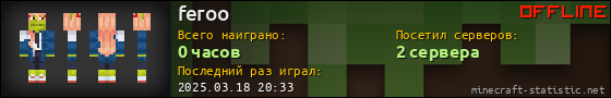 Юзербар 560x90 для feroo