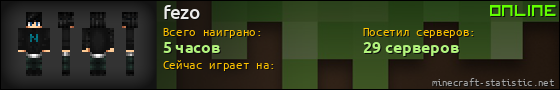 Юзербар 560x90 для fezo