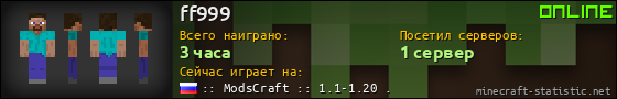 Юзербар 560x90 для ff999
