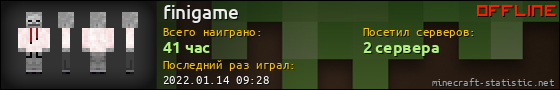 Юзербар 560x90 для finigame
