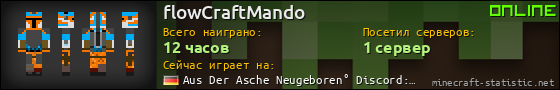 Юзербар 560x90 для flowCraftMando