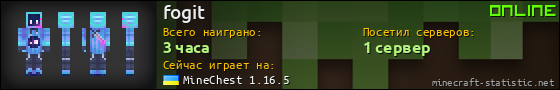 Юзербар 560x90 для fogit