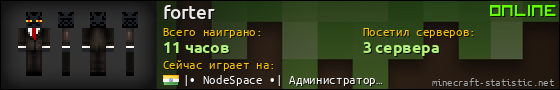 Юзербар 560x90 для forter