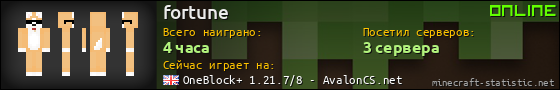 Юзербар 560x90 для fortune