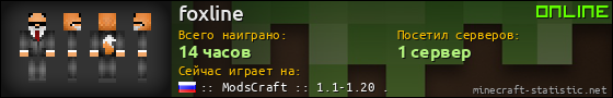 Юзербар 560x90 для foxline