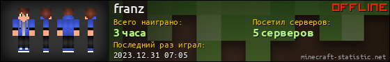 Юзербар 560x90 для franz