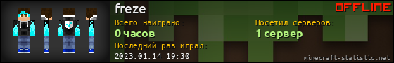Юзербар 560x90 для freze