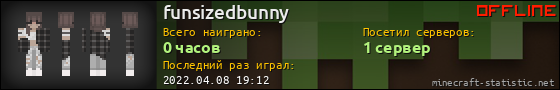 Юзербар 560x90 для funsizedbunny