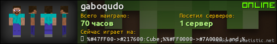 Юзербар 560x90 для gaboqudo