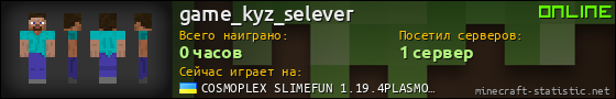 Юзербар 560x90 для game_kyz_selever