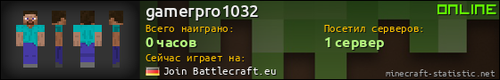 Юзербар 560x90 для gamerpro1032