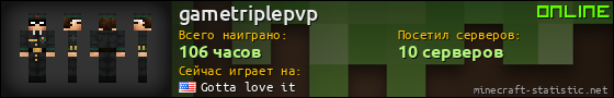 Юзербар 560x90 для gametriplepvp