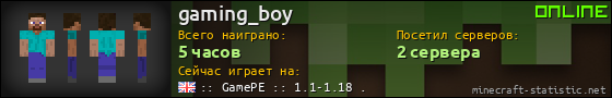 Юзербар 560x90 для gaming_boy