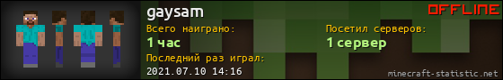 Юзербар 560x90 для gaysam