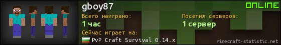 Юзербар 560x90 для gboy87
