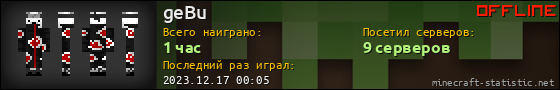 Юзербар 560x90 для geBu