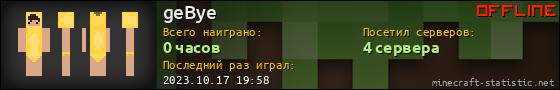 Юзербар 560x90 для geBye