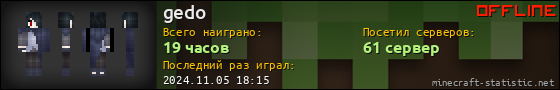 Юзербар 560x90 для gedo