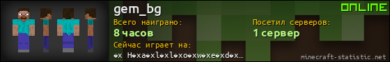 Юзербар 560x90 для gem_bg