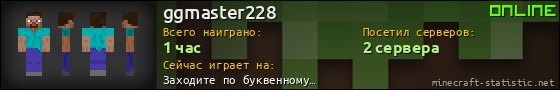 Юзербар 560x90 для ggmaster228