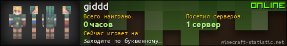 Юзербар 560x90 для giddd