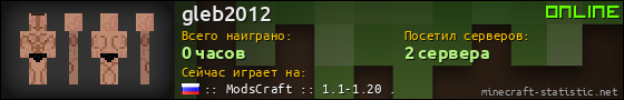 Юзербар 560x90 для gleb2012