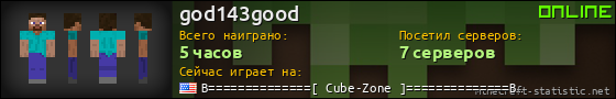 Юзербар 560x90 для god143good