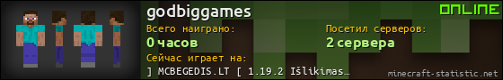 Юзербар 560x90 для godbiggames