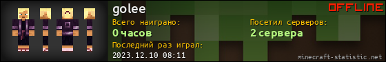 Юзербар 560x90 для golee
