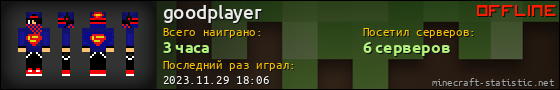 Юзербар 560x90 для goodplayer