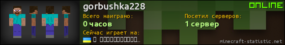 Юзербар 560x90 для gorbushka228